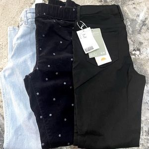 Girls H&M Jeggings Size 9-10Y 3 pair bundle